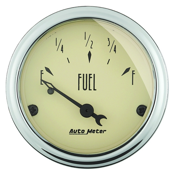 2-1/16" FUEL LEVEL, 73-10 Ω, ANTIQUE BEIGE